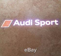 Audi Sport Led Originale Einstiegsleuchten Einstiegsbeleuchtung Tür Logo Leuchten
