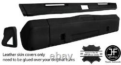 Black & Black Dash Dashboard Kit Couvertures En Cuir Réel Pour Defender 90 110 83-06