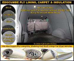 Citroen Berlingo 2008 à 2018 KIT COMPLET de doublure en contreplaqué Nouveau modèle KIT COMPLET