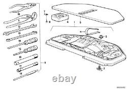 Ensemble d'outils authentiques BMW pour grand équipement d'atelier de garage boîte à outils 71111115329