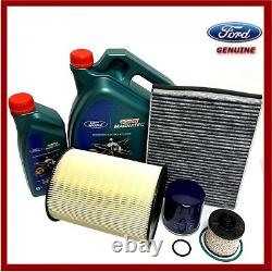 Ensemble de service authentique pour Ford Kuga 2.0 TDCi : filtre à huile, filtre à air, filtre à habitacle et 10L d'huile.
