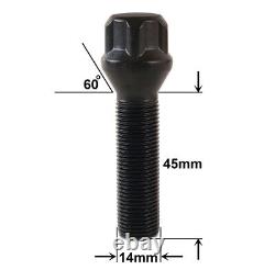 Escaliers De Roues Black Stggered Kit 15/20mm Pour Mini Cooper F55, F56 2 Paires