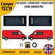 Fiat Ducato 06-21 Mwb/lwb Fenêtres Coulissantes Avec Kit De Collage Et Garniture En U