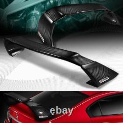 Fit 2012-2015 Honda CIVIC Sedan Real Carbon Fibre Mugen Style Arrière Trunk Spoiler