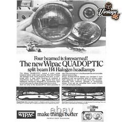 Ford Escort Mk2 Genuine Quadoptic 7 Kit De Montage Des Phares De Conversion Des Halogènes