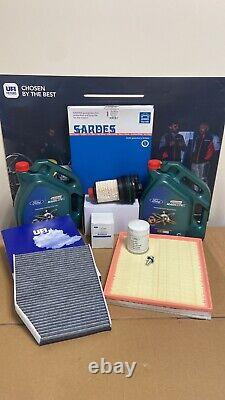 Ford Transit 2.0 Ecoblue Full Service Kit Genuine Ford Oil Castrol Prochain Jour