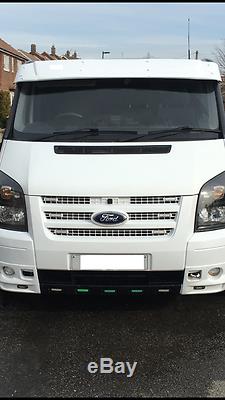 Ford Transit Mk6-mk7 Pare-soleil Acrylique Blanc Massif 2002-2013