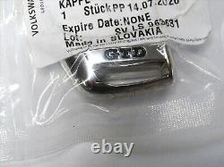 Genuine Vw Golf Mk7 Polo Gtd Crome Cley Cap Top Fin Head Kit 5g0959893e Nouveau