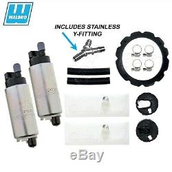 Genuine Walbro / Ti Pompes À Essence Jumelées Gss342 255lph 99-04, Kit Ford Lightning + 400-950