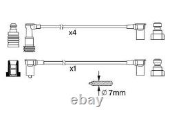 Jeu de câbles d'allumage HT pour PORSCHE 944 TURBO 2.5 de 81 à 91 - Bosch authentique
