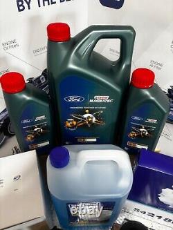 KIT COMPLET de Service FULL pour Ford Transit Connect 1.5 TDCi avec Huile GENUINE Castrol