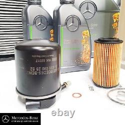 KIT DE SERVICE AUTHENTIQUE MERCEDES C250 CDI modèles w204 M651 DIESEL, TOUS LES FILTRES INCLUS