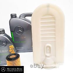 KIT DE SERVICE AUTHENTIQUE MERCEDES C250 CDI modèles w204 M651 DIESEL, TOUS LES FILTRES INCLUS