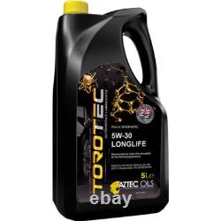 KIT DE SERVICE D'ORIGINE BOSCH FILTRES, BOUGIES ET HUILE 5L POUR AUDI A1 1.4 TFSi 2010-2019