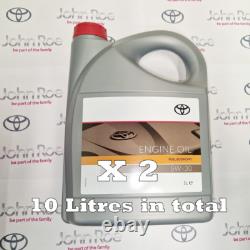 KIT DE SERVICE TOYOTA AUTHENTIQUE Hilux 2015 à aujourd'hui avec 10 Litres d'Huile Moteur