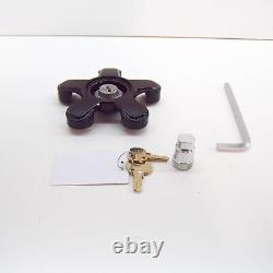 KIT DE VERROUILLAGE DE ROUE DE SECOURS LAND ROVER DEFENDER L663 VPLLE0004 NEUF D'ORIGINE