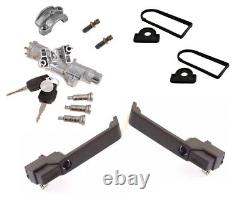 Kit De Poignée De Porte Avant Défenseur Plus Tard Style Véritable Land Rover Lockset Lrc1351