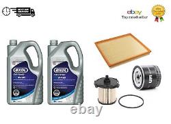 Kit d'entretien d'huile, d'air et de carburant Transit Custom 2.2 TDCI GENUINE EXOL OIL