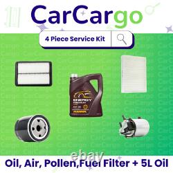 Kit de Service pour NISSAN Qashqai 1.5 dCi 2013 + Huile Air Cabine Carburant + Huile Moteur