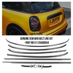 Kit de ceinture Genuine MINI F56 3 Portes 51135A0B944 NEUF Cooper S JCW Ligne de ceinture