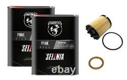 Kit de changement d'huile authentique Fiat Abarth 500 (huile, filtre à huile, joint)