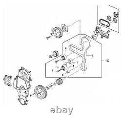 Kit de courroie de distribution OE Vauxhall Antara Cascada Insignia Zafira B20DTH 95525927