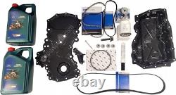 Kit de courroie humide complet Genuine Ford Transit 2L FWD 2016 - Comprend de l'huile moteur Castrol