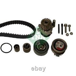 Kit de distribution et pompe à eau INA 530050330 d'origine compatible avec Audi, Seat, Skoda et VW