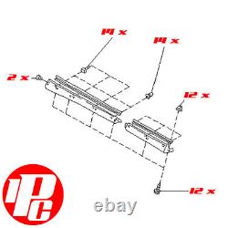 Kit de fixation d'aileron latéral authentique AVEC JOINTS Convient à Subaru Impreza 92-00 P1 TYPE R