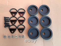 Kit de points d'ancrage de plancher Kombi Genuine Brand New Oem VW Transporter T5 T6.1 Swb