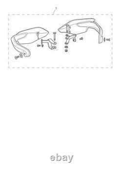 Kit de protège-mains Genuine Triumph Tiger Sport 660 A9630809