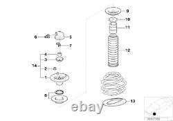 Kit de réparation de palier de support de suspension d'origine BMW compatible avec E39 31352298912