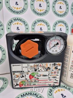 Kit de réparation de pneu Continental authentique avec pompe, gonfleur et mastic daté de 2028