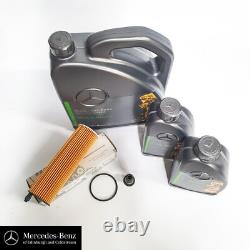 Kit de service Mercedes-Benz authentique pour moteur diesel OM654, huile, filtre et bouchon
