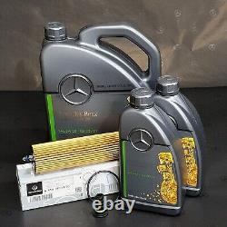 Kit de service Mercedes d'origine Classe E 213 moteur OM656 huile 7L, bouchon et filtre