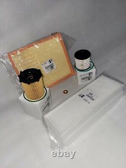 Kit de service PSA authentique : filtres à huile, à carburant, à air et d'habitacle pour moteurs DV6 de la série F