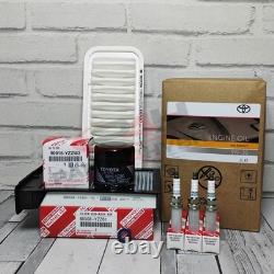 Kit de service Toyota Aygo KGB10 2005 À 2014 Huile 5W30, bougie d'allumage et filtres d'origine