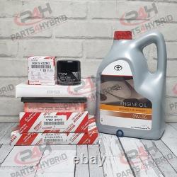 Kit de service Toyota C-HR authentique Maxh10 2L Hybride 2019 Huile 0W16-21 et tous les filtres