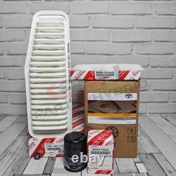 Kit de service Toyota RAV4 authentique ACA20 2.0L 2000-2005 avec huile 5W30 et tous les filtres