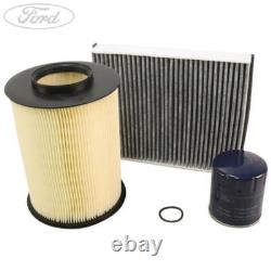 Kit de service authentique Ford Focus Mk4 2.0 TDCi Filtre à huile, à air et d'habitacle Castrol 6L 0W30