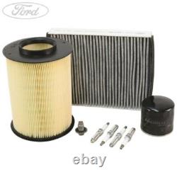 Kit de service authentique Ford Kuga 1.5 : huile, filtre à air, filtre d'habitacle, bougies d'allumage, Castrol 5W-30
