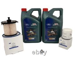 Kit de service authentique Ford Transit MK8 2014 2.2 incluant huile/filtre, Castrol Magnatec