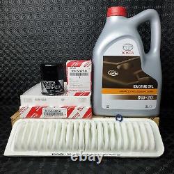 Kit de service authentique Toyota Estima Hybrid 2.4l modèle 2006 à 2016 tous les filtres