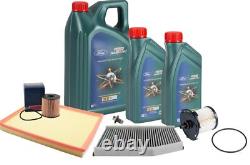 Kit de service complet Ford Transit 2.2 TDCI incluant de l'huile moteur Castrol 5w30 d'origine