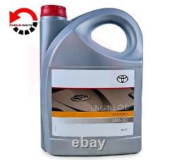 Kit de service complet authentique Toyota Estima 2.4l essence 06-19 filtre à air huile pollen 5l 5w30