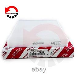 Kit de service complet authentique Toyota Estima 2.4l essence 06-19 filtre à air huile pollen 5l 5w30