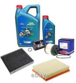 Kit de service complet pour Ford Mondeo 2.0 TDCI incluant huile moteur Castrol 0W30 d'origine