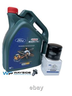 Kit de service d'huile Genuine Ford MK7 Fiesta ST ST180 Filtre à huile Bouchon de carter