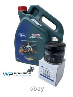 Kit de service d'huile Genuine Ford MK7 Fiesta ST ST180 Filtre à huile Bouchon de carter