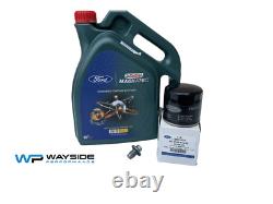 Kit de service d'huile Genuine Ford MK7 Fiesta ST ST180 Filtre à huile Bouchon de carter